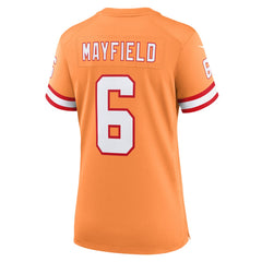 Tampa Bay Buccaneers Baker Mayfield Women's Throwback Game Jersey | NFL New