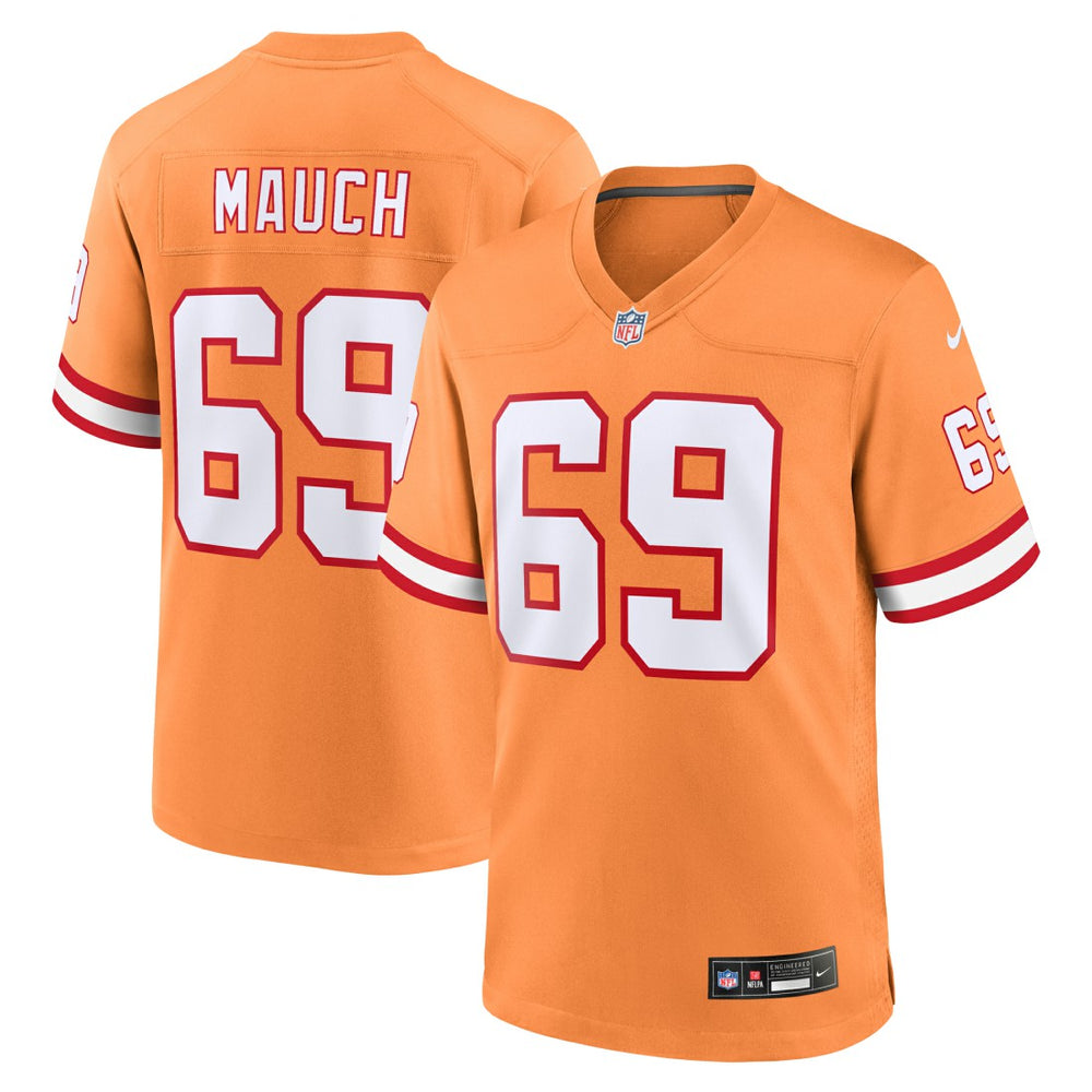 Tampa Bay Buccaneers Cody Mauch Alternate Game Jersey | NFL Outlet