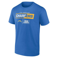 Los Angeles Chargers NFL x Bud Light T-Shirt | NFL Hot