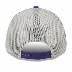 Khaki/Purple Phoenix Suns Throwback Patch Trucker 9FORTY Adjustable Hat | NBA