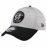 Heather Gray/Black Brooklyn Nets Active Digi-Tech Two-Tone 9FORTY Adjustable Hat | NBA