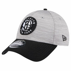 Heather Gray/Black Brooklyn Nets Active Digi-Tech Two-Tone 9FORTY Adjustable Hat | NBA