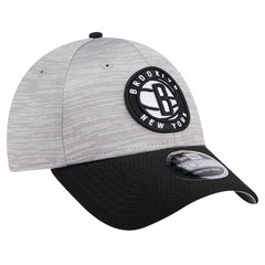 Heather Gray/Black Brooklyn Nets Active Digi-Tech Two-Tone 9FORTY Adjustable Hat | NBA