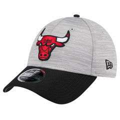 Heather Gray/Black Chicago Bulls Active Digi-Tech Two-Tone 9FORTY Adjustable Hat | NBA