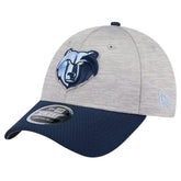 Heather Gray/Navy Memphis Grizzlies Active Digi-Tech Two-Tone 9FORTY Adjustable Hat | NBA