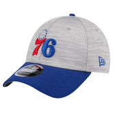 Heather Gray/Royal Philadelphia 76ers Active Digi-Tech Two-Tone 9FORTY Adjustable Hat | NBA
