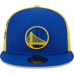 Royal/Gold Golden State Warriors Gameday Wordmark 59FIFTY Fitted Hat sale | NBA