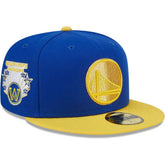 Royal/Gold Golden State Warriors Gameday Gold Pop Stars 59FIFTY Fitted Hat sale | NBA