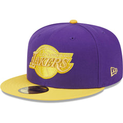 Purple/Gold Los Angeles Lakers Gameday Gold Pop Stars 59FIFTY Fitted Hat | NBA