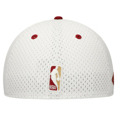 White/Wine Cleveland Cavaliers Throwback 2Tone 59FIFTY Fitted Hat sale | NBA