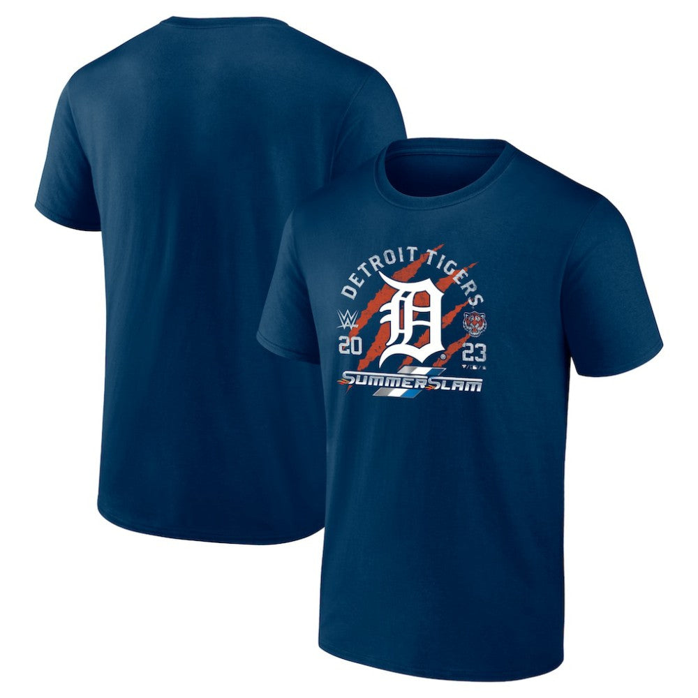 Fanatics Detroit Tigers X 2023 SummerSlam T-Shirt - MLB T-shirts