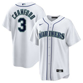 JP Crawford Seattle Mariners Nike Home Replica Jersey - MLB Jerseys