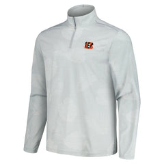 Cincinnati Bengals Delray Frond IslandZone Half-Zip Sweatshirt | NFL Sale