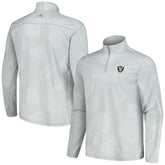 Las Vegas Raiders Delray Frond IslandZone Half-Zip Sweatshirt | NFL Outlet