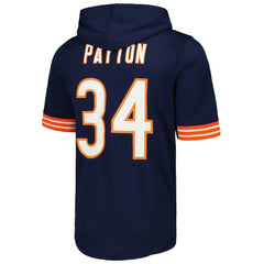 Chicago Bears Walter Payton Retired Player Name & Number Mesh Hoodie T-Shirt | NFL Online