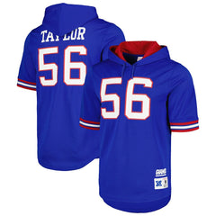 New York Giants Lawrence Taylor Retired Player Name & Number Mesh Hoodie T-Shirt | NFL Online