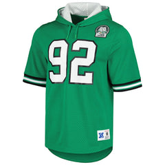 Philadelphia Eagles Reggie White Retired Player Name & Number Mesh Hoodie T-Shirt | NFL Outlet