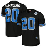 Detroit Lions Barry Sanders Retired Player Name & Number Mesh Top | NFL Outlet