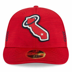 Los Angeles Angels New Era 2024 Clubhouse Low Profile 59FIFTY Fitted Hat - MLB Hats