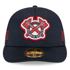 Atlanta Braves New Era 2024 Clubhouse Low Profile 59FIFTY Fitted Hat - MLB Hats