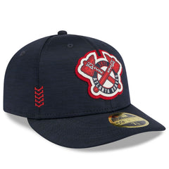 Atlanta Braves New Era 2024 Clubhouse Low Profile 59FIFTY Fitted Hat - MLB Hats
