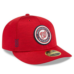 Washington Nationals New Era 2024 Clubhouse Low Profile 59FIFTY Fitted Hat - MLB Hats