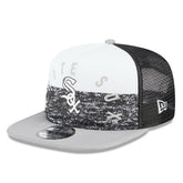 Chicago White Sox New Era Team Foam Front A-Frame Trucker 9FIFTY Snapback Hat - MLB Hats