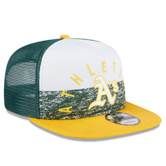 Athletics New Era Team Foam Front A-Frame Trucker 9FIFTY Snapback Hat - MLB Hats