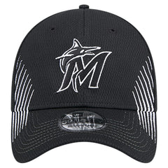 Miami Marlins New Era Active Dash Mark 39THIRTY Flex Hat - MLB Hats