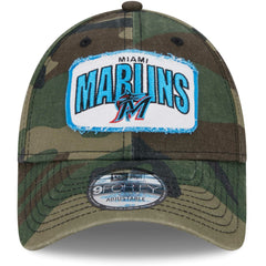 Miami Marlins New Era Gameday 9FORTY Adjustable Hat - MLB Hats