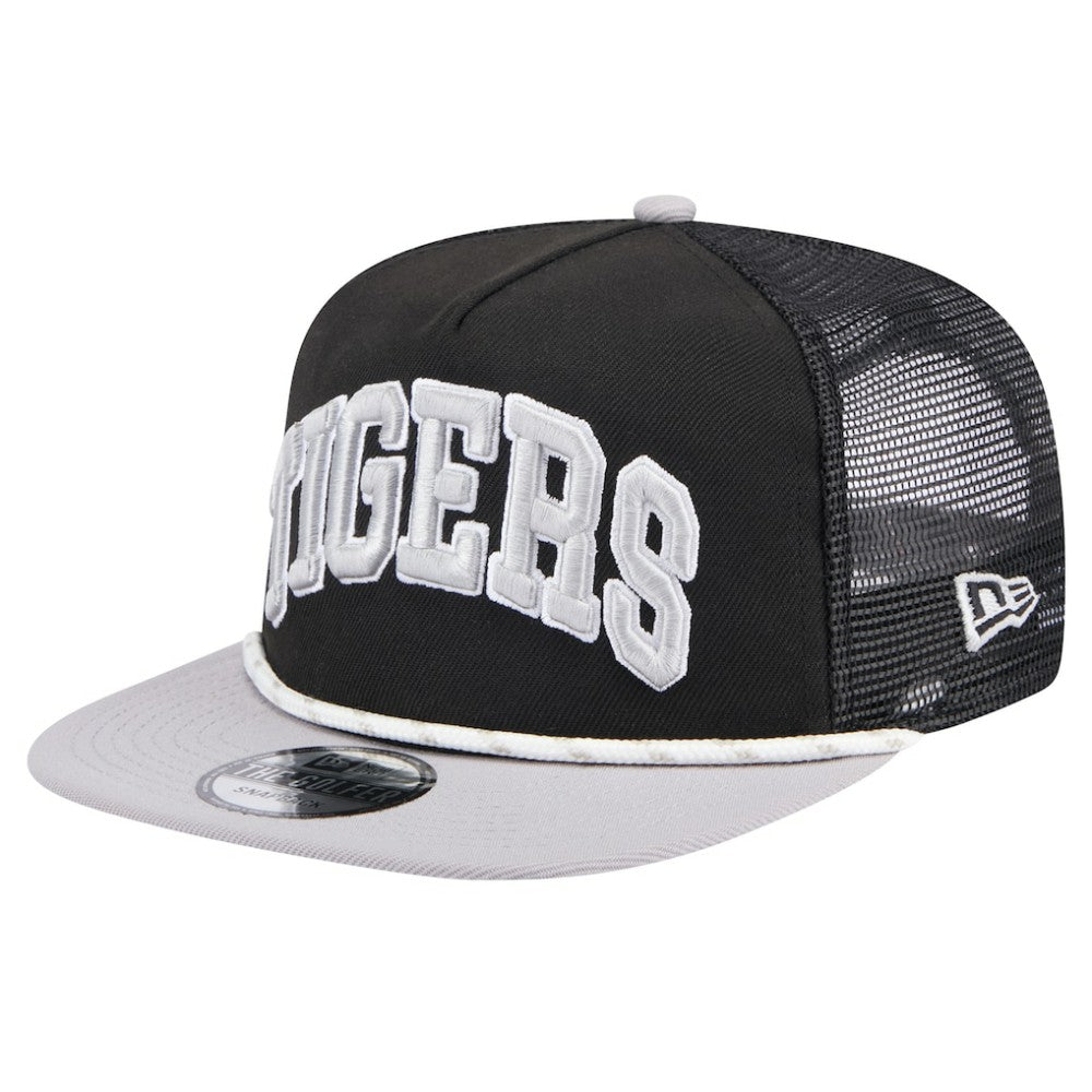 Detroit Tigers New Era Throwback Meshback Golfer Hat - MLB Hats