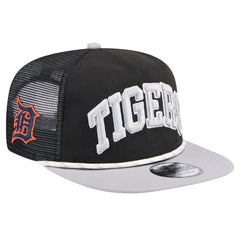 Detroit Tigers New Era Throwback Meshback Golfer Hat - MLB Hats