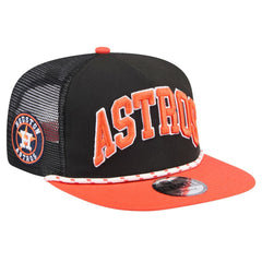 Houston Astros New Era Throwback Meshback Golfer Hat - MLB Hats