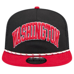 Washington Nationals New Era Throwback Meshback Golfer Hat - MLB Hats