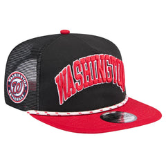 Washington Nationals New Era Throwback Meshback Golfer Hat - MLB Hats