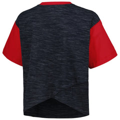 USWNT 5th & Ocean by New Era Women's Athletic Cross Back Cropped T-Shirt