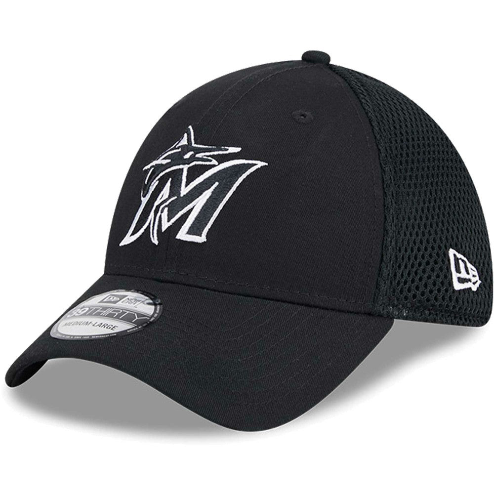 Miami Marlins New Era Neo 39THIRTY Flex Hat - MLB Hats