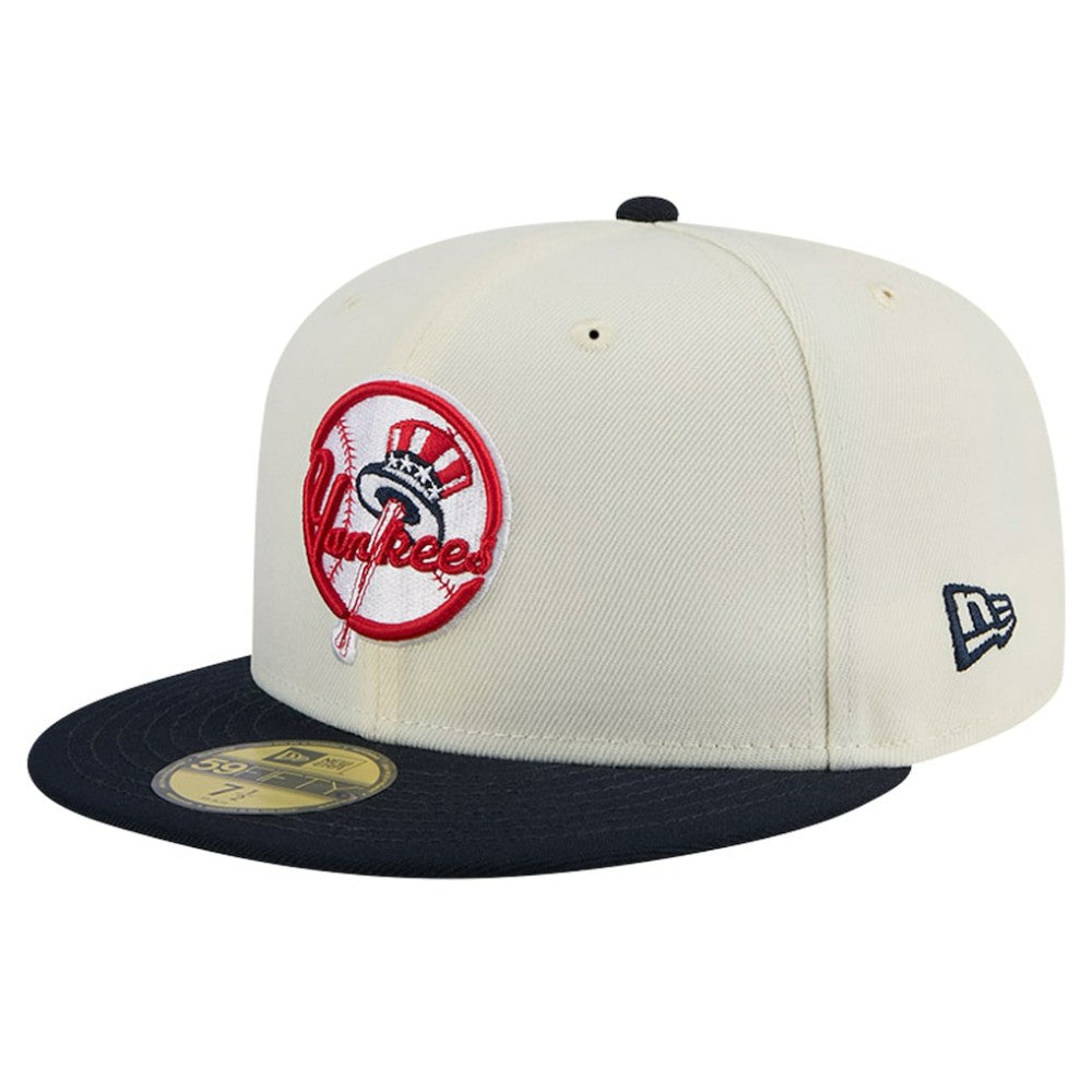 New York Yankees New Era Top Hat Chrome 59FIFTY Fitted Hat - MLB Hats