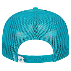 Miami Dolphins Main Trucker 9FIFTY Snapback Hat | NFL Discount