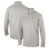 Heather Gray Los Angeles Lakers Omni-Wick Rockin' It Quarter-Zip Pullover Top | NBA