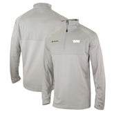 Heather Gray Sacramento Kings Omni-Wick Rockin' It Quarter-Zip Pullover Top | NBA