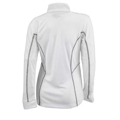 White Boston Celtics Women's Omni-Wick Shotgun Quarter-Zip Pullover Top | NBA