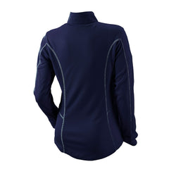 Navy Denver Nuggets Women's Omni-Wick Shotgun Quarter-Zip Pullover Top sale | NBA