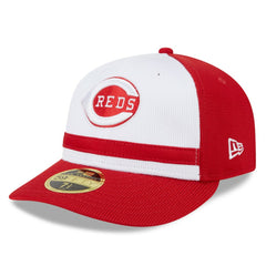Cincinnati Reds New Era 2025 Batting Practice Low Profile 59FIFTY Fitted Hat - MLB Hats