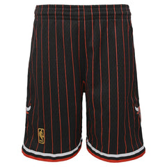 Black Chicago Bulls Youth Hardwood Classics Swingman Shorts | NBA