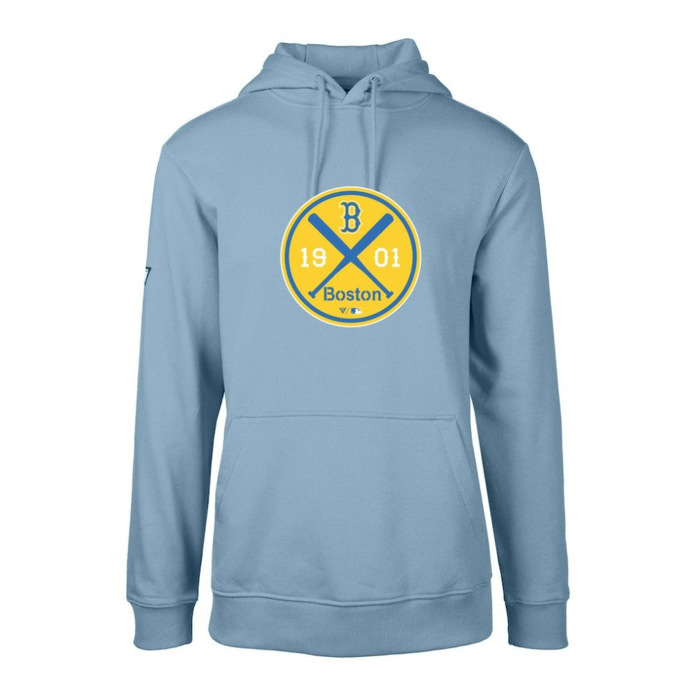 Boston Red Sox Levelwear City Connect Podium Strike Pullover Hoodie - MLB Hoodies