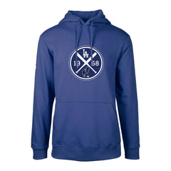 Los Angeles Dodgers Levelwear City Connect Podium Strike Pullover Hoodie - MLB Hoodies