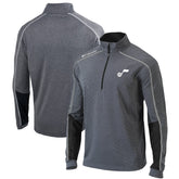 Black Utah Jazz Omni-Wick Shotgun 2.0 Quarter-Zip Pullover Top | NBA