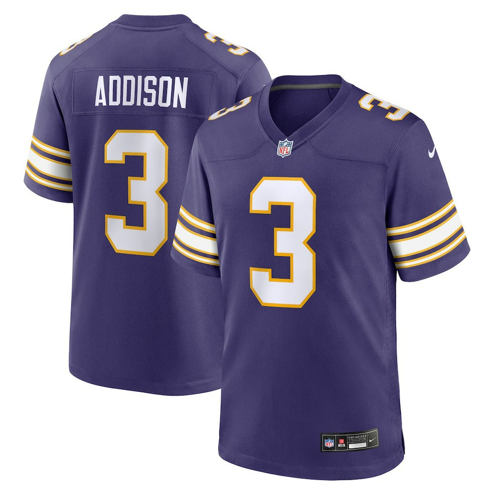 Minnesota Vikings Jordan Addison Alternate Game Jersey | NFL New
