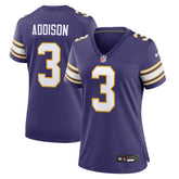 Minnesota Vikings Jordan Addison Women's Alternate Game Jersey | NFL Sale